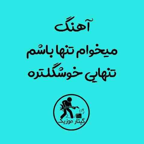 دانلود آهنگ میخوام تنها باشم تنهایی خوشگلتره