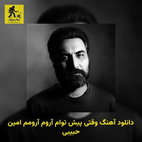 دانلود آهنگ وقتی پیش توام آروم آرومم امین حبیبی